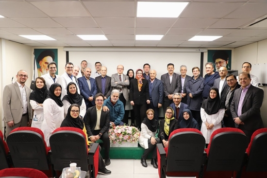 برگزاری مراسم بازنشستگی دکتر فاطمه حاجی محمدی در مجتمع بیمارستانی امیراعلم 